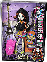 Кукла Скелита Калаверас путешествие в Скариж Город Страхов монстер хай Monster High Travel Scaris Skelita