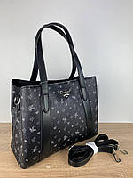 Жіноча сумка шопер на плече, ділова сумочка італійського бренду David Jones.