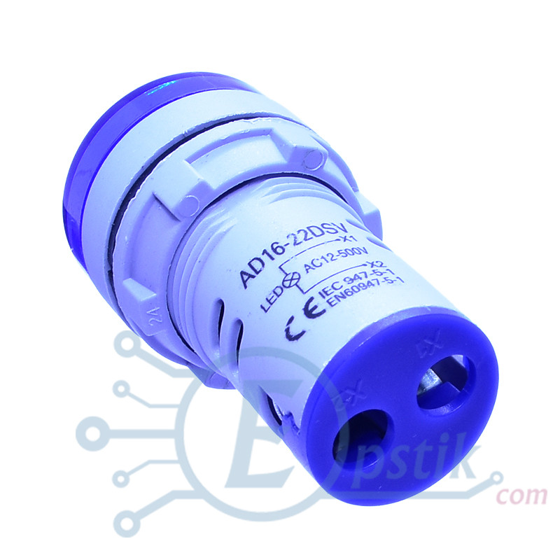 Цифровий вольтметр AD16-22DSV, AC 12-500V, змінної напруги