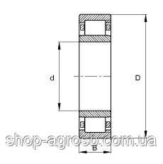 Підшипник SKF NU209ECP/C3, 70-32209E, фото 2