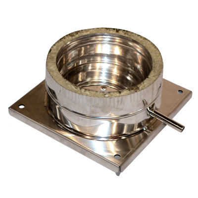 Підлогова підставка нерж. ø160/220мм Версія Люкс ВЛ, фото 1