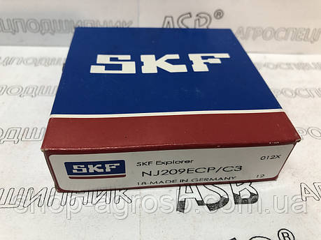 Підшипник SKF NJ209ECP/C3, 70-42209E, CLAAS 215115.0, фото 2