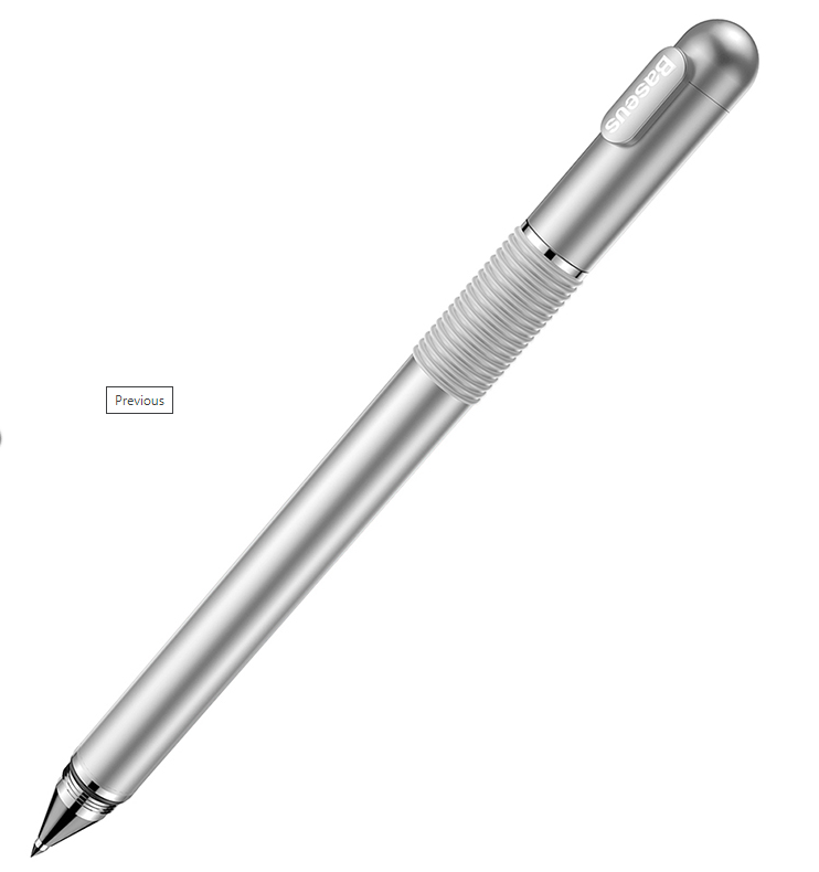 Стилус ручка BASEUS Golden Cudgel Capacitive ACPCL-01 silver, фото 1