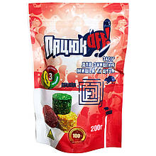 Отрута для гризунів (щурів, мишей) "Пацюк OFF", брикети, 200 г, від Агро Протекшн, Україна