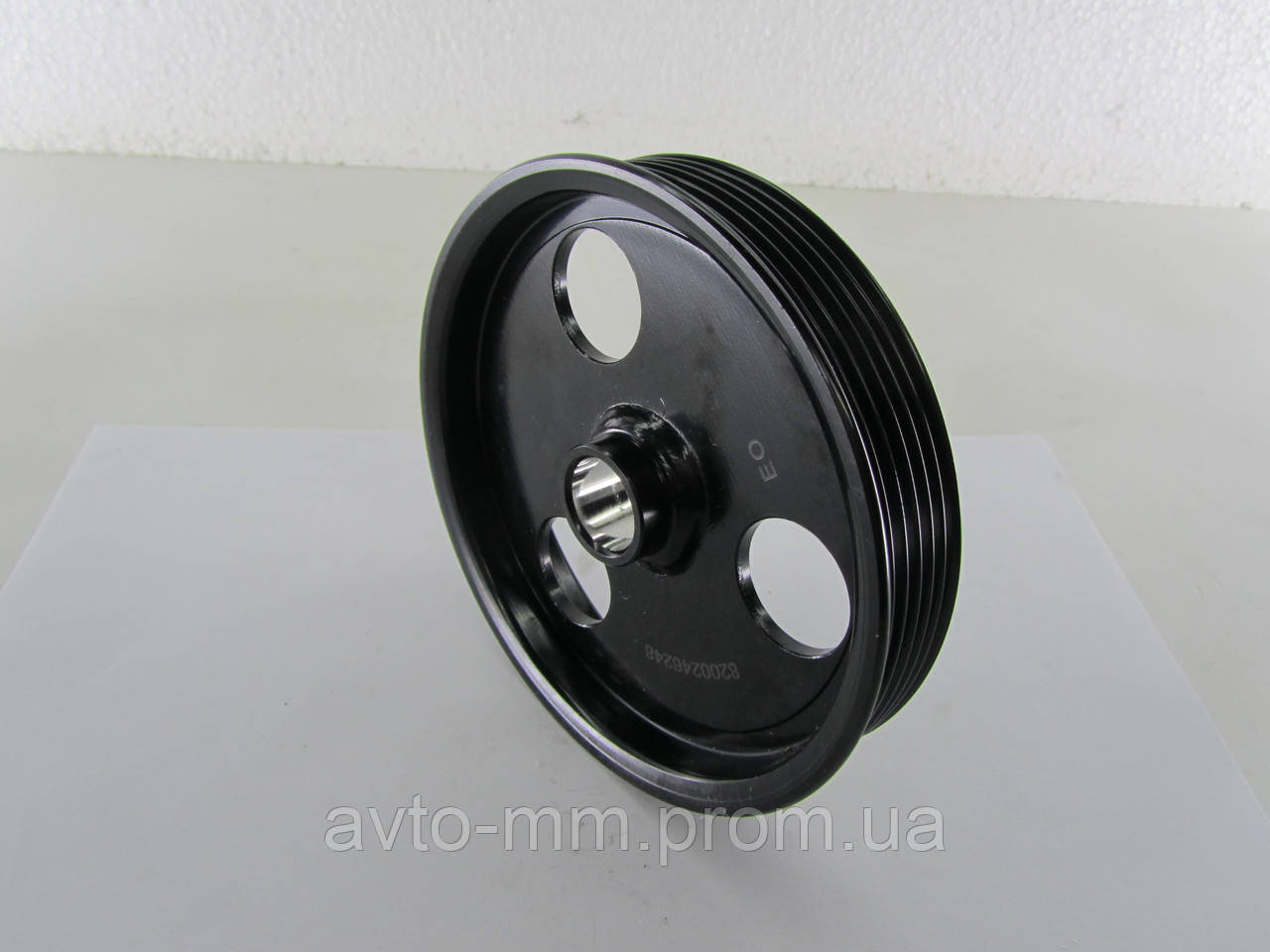 Шкив Насоса ГУР ( 6-ручейковый , D=130mm ) Dacia Logan , Renault Kangoo ...