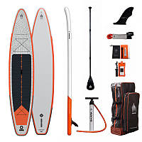 Сапборд Shark Touring-Xplor 12'6" x 30" x 5" надувна дошка для САП серфінгу, sup board