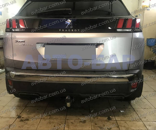Фаркоп на Peugeot 3008 (с 2017--) Хром крюк, цена 3540 грн — Prom.ua ...