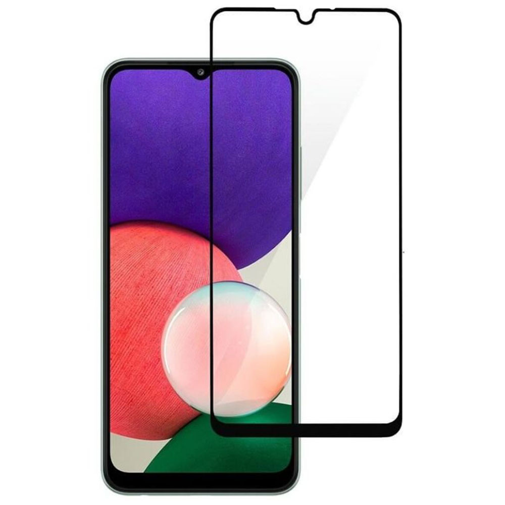 Захисне скло Full Screen Tempered Glass 2.5D для Samsung Galaxy A22 (4G) / M32, Black, фото 1