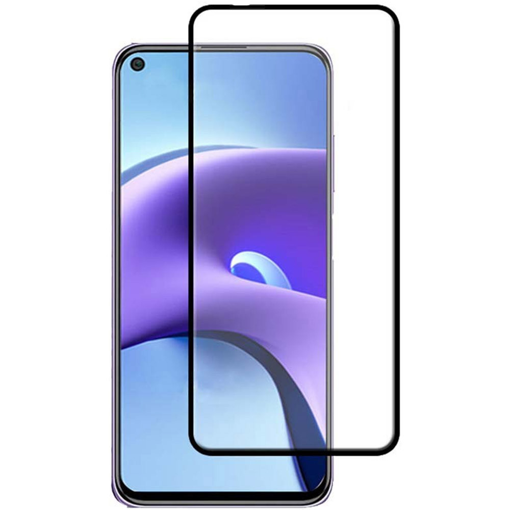 Захисне скло Full Screen Tempered Glass 2.5D для Xiaomi Redmi Note 9T, Black, фото 1