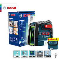 Лазерный уровень Bosch Professional GLL30G Зеленый луч