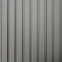 Стеновая панель AGT 726 Темно-серый шелк (графит) 2800х120х18 мм шт