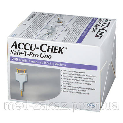 Ланцет ACCU-CHEK Safe-T-Pro Uno 200шт.