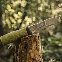 Ніж Morakniv / Моранайв Outdoor 2000 Green (Швеція), фото 4