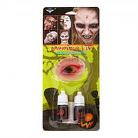 Грим "Третє око" на Хелловін, Набор грима для лица на хэллоуин, фото 2