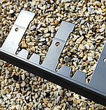 Карнизна планка капельник відлив для круглого радіусного овального балкона тераси монтаж під плитку довжина 2.7 метра, фото 5