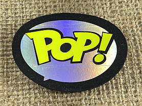 Нашивка Pop it 60х45 мм різні види, фото 4