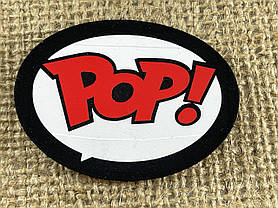 Нашивка Pop it 60х45 мм різні види, фото 3