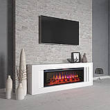 Камінокомплект ArtiFlame LINE AF50 БІЛИЙ Б'ЯНКО зі звуком, фото 4