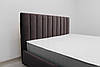 Ліжко двоспальне Амелія, двоспальне ліжко з м'яким узголів'ям для спальні Шик Галичина, фото 7