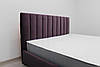 Ліжко двоспальне Амелія, двоспальне ліжко з м'яким узголів'ям для спальні Шик Галичина, фото 6