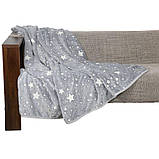 Плед світний у темряві, розмір 120х150 см, фото 3