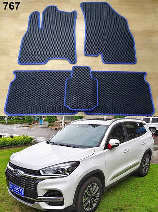 Килимки ЕВА в салон Chery Tiggo 8 '18-, фото 1