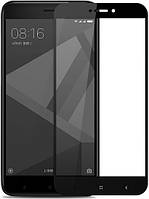 Защитное стекло Tempered Glass Full Cover Xiaomi Redmi 4X black