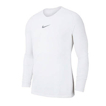 Дитяча компресійна термофутболка Nike Dry Park First Layer LS AV2611-100, Білий, Розмір (EU) — 140 cm