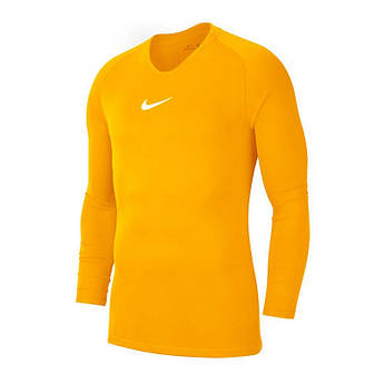 Дитяча компресійна термофутболка Nike Dry Park First Layer LS AV2611-739, Жовтий, Розмір (EU) — 164cm