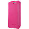Шкіряний чохол Nillkin Sparkle для HTC One A9 рожевий, фото 2