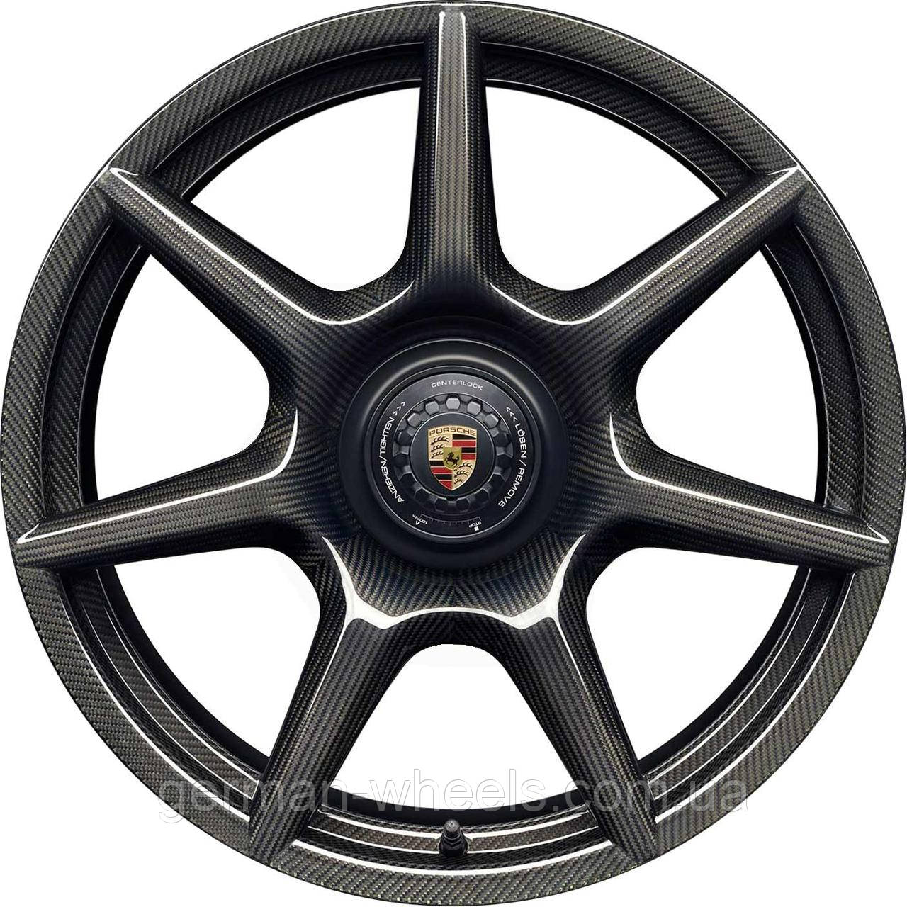 Оригінальні диски R20 Porsche 911 Turbo S Carbon