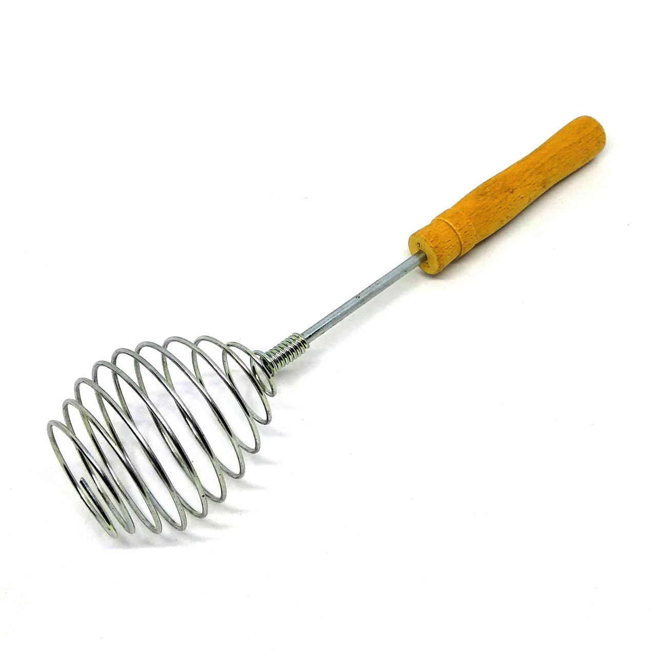 Вінчик спіральний з дерев'яною ручкою