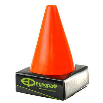 Набір Конусів для тренувань Europaw (10 шт. по 15cm) 2*5 OR-LG EU-1015, Жовтогарячий, Розмір (EU) — 1SIZE