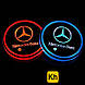 Підсвітка підсклянників в автомобіль RGB Mercedes 2 шт., фото 3