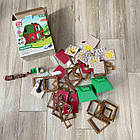 Набір для дерев'яної залізниці Ферма Farme PlayTive 75 ел Німеччина, фото 10