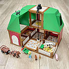 Набір для дерев'яної залізниці Ферма Farme PlayTive 75 ел Німеччина, фото 3