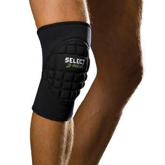 Наколінник SELECT Knee support handball unisex 6202, Чорний, Розмір (EU) — XL