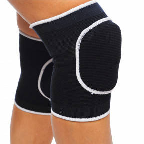 Наколінники спортивні дитячий Zelart BC-0735-BK 2 шт., Чорний, Розмір (EU) — 1SIZE