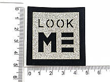 Нашивка Look ME 50х50 мм різні види, фото 4
