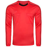 Футболка арбитра с длинным рукавом Adidas Referee 16 Long Sleeve Jersey AJ5918, Красный, Размер (EU) - S