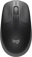 Мышь Logitech M190 Full-Size Wireless Mouse charcoal (910-005905)