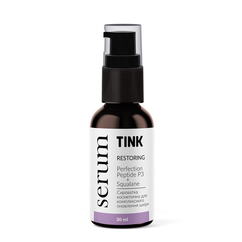 Сироватка для обличчя відновлююча з пептидом Tink Restoring Serum 30 мл, фото 1