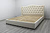 Ліжко двоспальне Голд, двоспальне ліжко з м'яким узголів'ям для спальні Шик Галичина, фото 2
