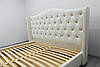 Ліжко двоспальне Голд, двоспальне ліжко з м'яким узголів'ям для спальні Шик Галичина, фото 4