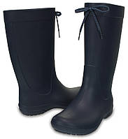 Женские дождевики (женские резиновые сапоги) Crocs Freesail Rain Boot, оригинал (203541) 35, Темно-синий