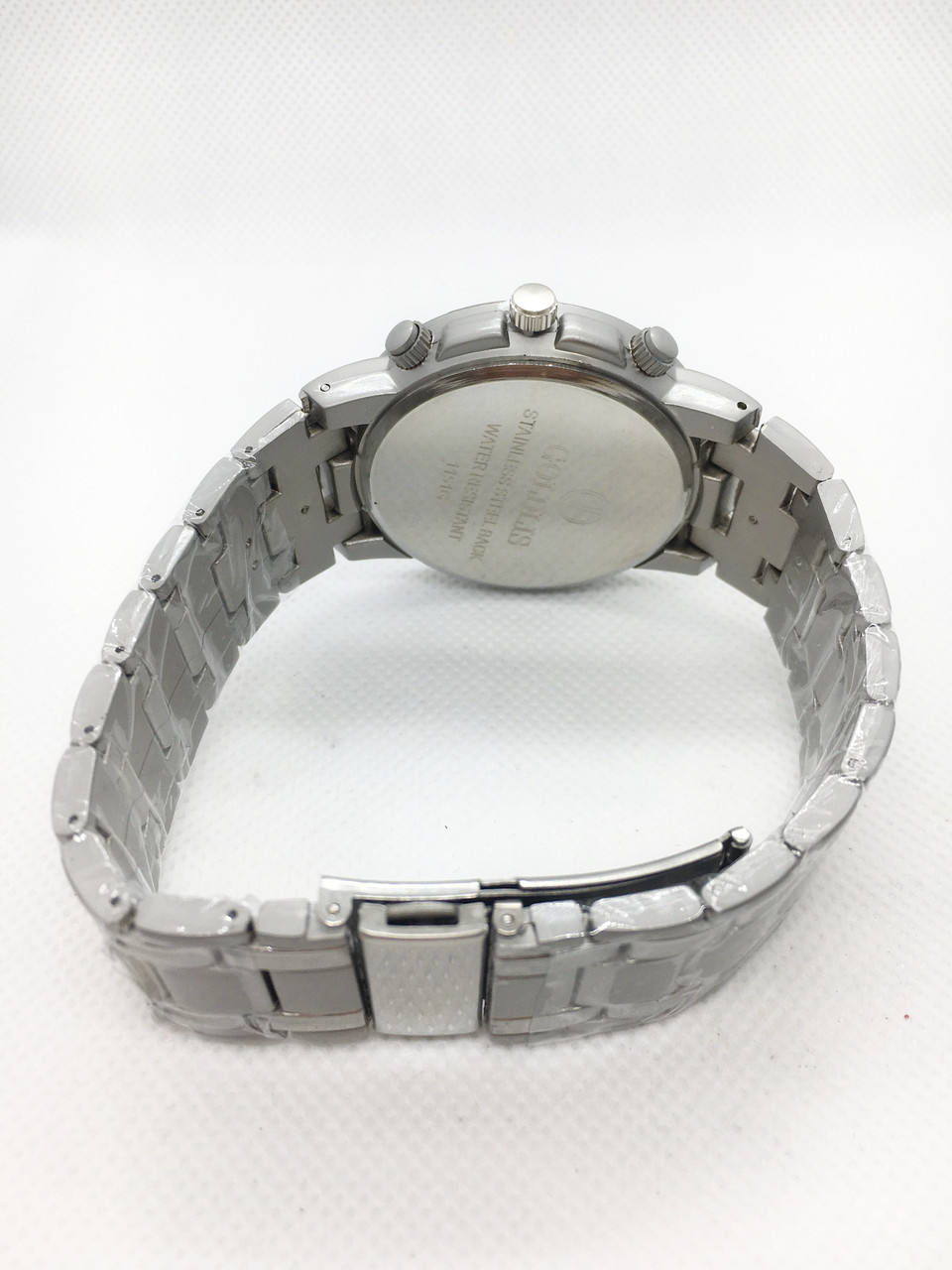 Goldlis stainless steel hot sale back water resistant