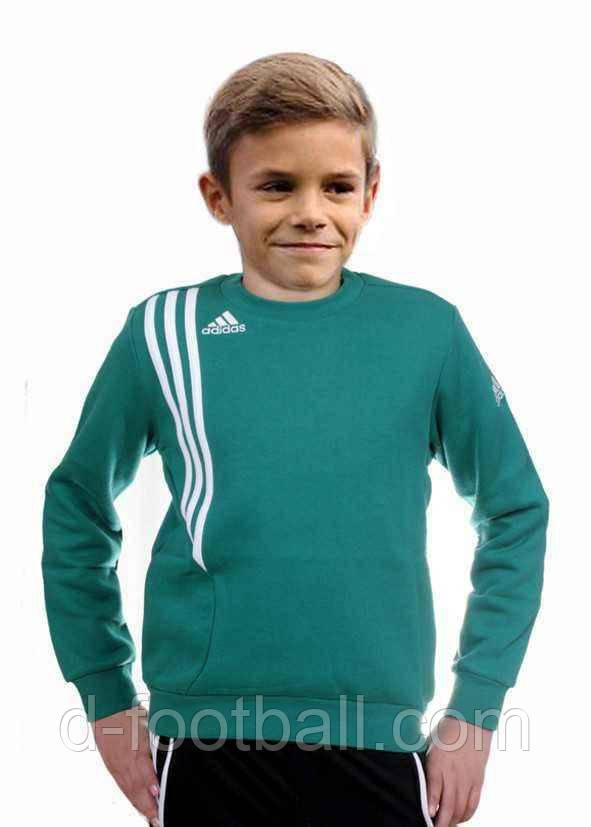 Джемпер спортивний тренувальний дитячий Adidas Sereno 11 605475, Зелений, Розмір (EU) — 176 cm