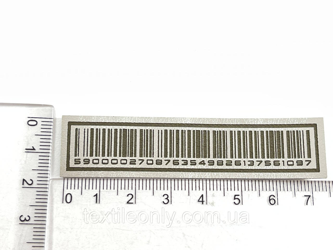 Нашивка Штрихкод 75х17 мм