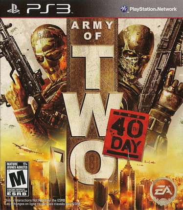 Гра для ігрової консолі Play Station 3, Army of Two: The 40th Day (БУ), фото 1