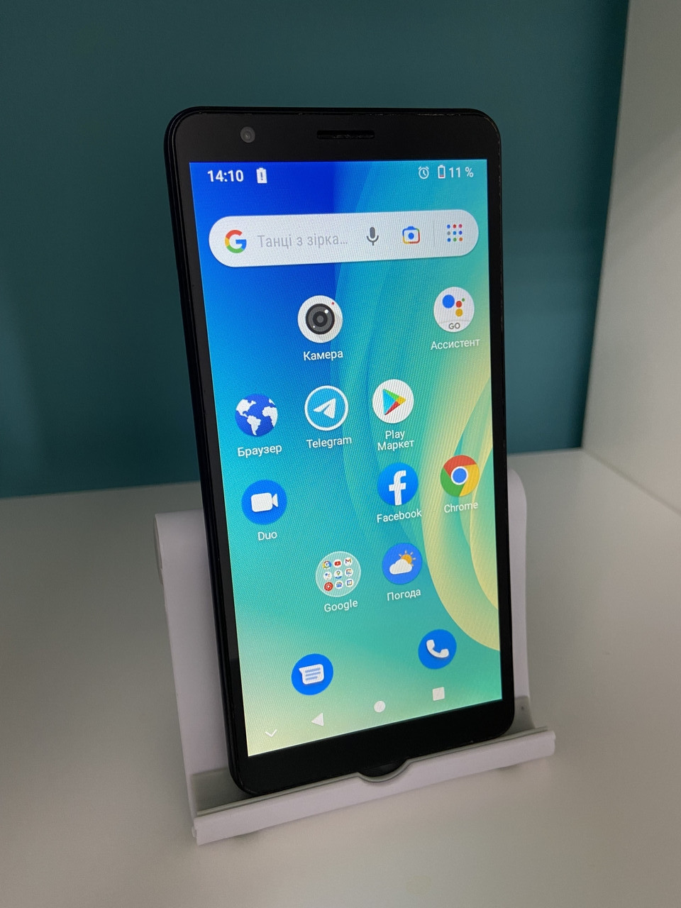 БУ Смартфон ZTE Blade L210 1/32GB синій